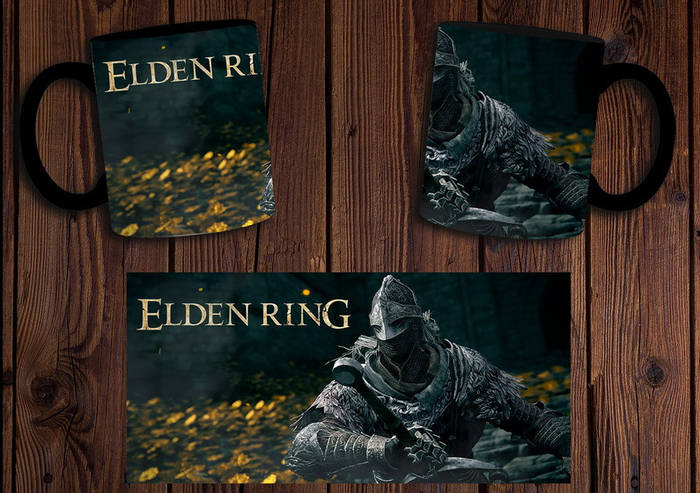Купить Чашка "Elden Ring" / Кружка Элден ринг №7 Черный, цена 175 ...