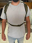 Армійська сумка - рюкзак піксель ВСУ 90 л "Support" підвищеної міцності, фото 4