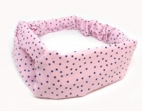 Жіноча пов'язка краплі ніжно-рожева, фото 1