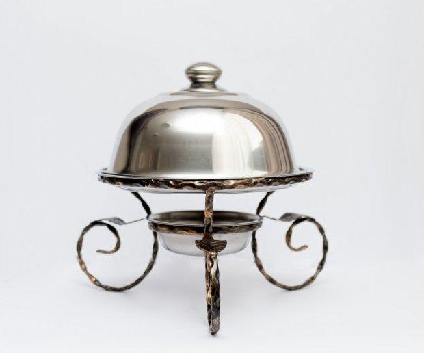 Садж для шашлика з підігрівом 36 см