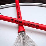 Барабанні щітки Vic Firth LW Live Wires Brushes, фото 2