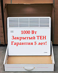 Конвектор електричний ТЕРМІЯ ЕВНА-1,0 кВт С2 (МБШ). Закритий тен!