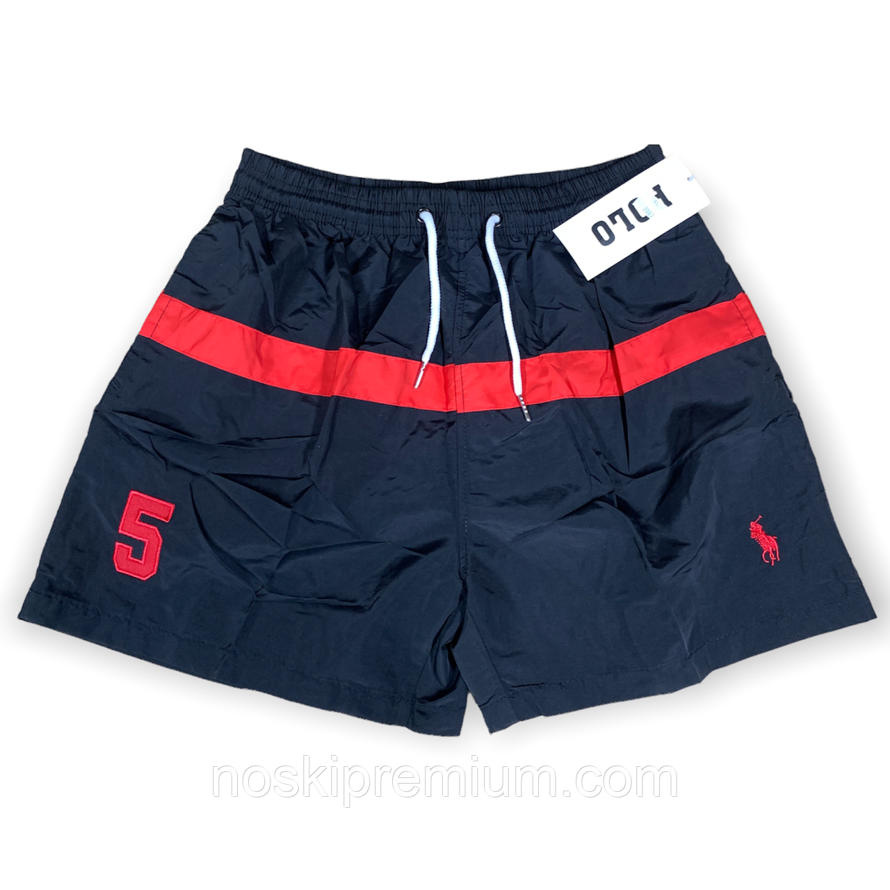 Шорти чоловічі Polo, розміри L-4XL, чорні, 2003