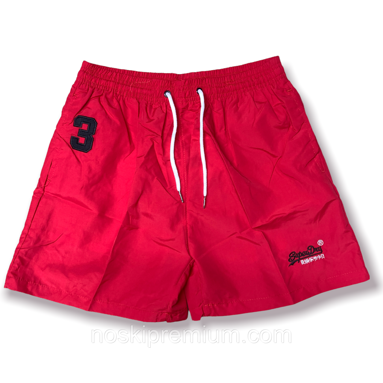 Шорти чоловічі Superdry, розміри L-4XL, червоні, 2011