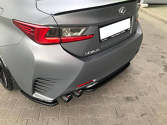 Елерон Lexus RC тюнінг обвіс спліттер заднього бампера