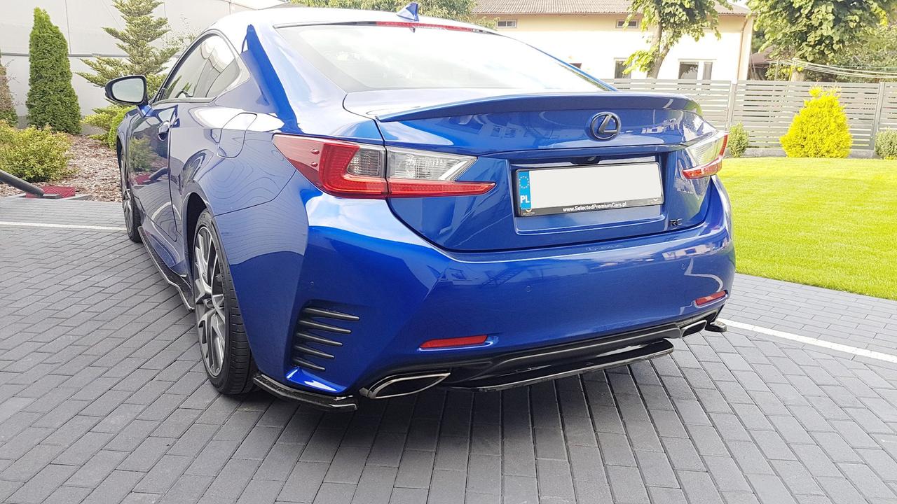 Дифузор Lexus RC тюнінг обвіс елерон (V1), фото 1