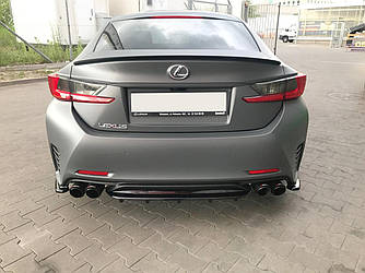 Дифузор Lexus RC тюнінг обвіс елерон (V2)