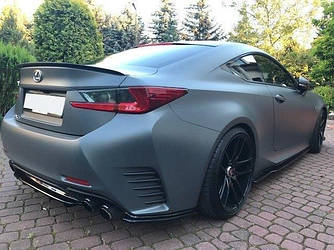 Спойлер Lexus RC тюнінг сабля елерон