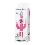 Вибратор Pretty Bunny Triple Pleasure Vibrator, фото 9