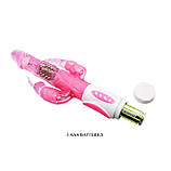 Вибратор Pretty Bunny Triple Pleasure Vibrator, фото 7