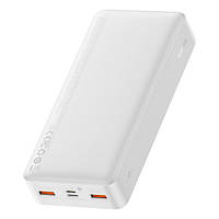 УМБ портативное зарядное Power Bank BASEUS Bipow PPDML-M02 20000mAh, 2USB, Type-C, PD, QC, 20W, 3A, белое