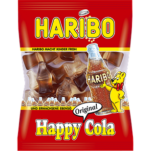 Цукерки желейні Haribo Happy Cola, 175 г, Німеччина, Харібо цукерки жувальні мармеладні