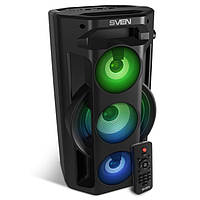 Акустическая система SVEN PS-680 black (65Вт, bluetooth, подсветка, караоке,FM )