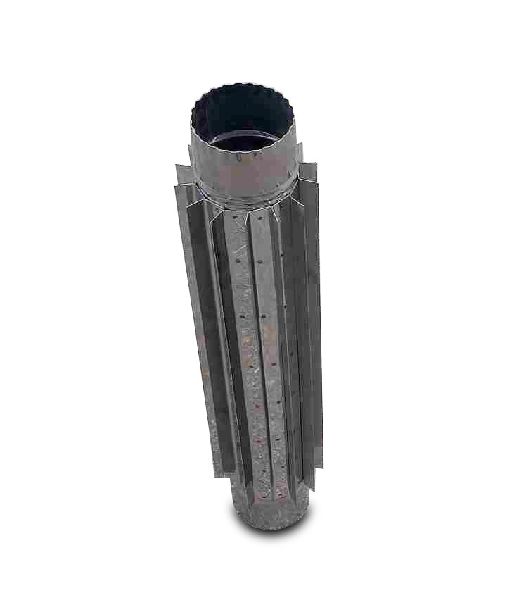 Труба-радиатор для печки в палатку 70 мм - фото 2 - id-p1645157601