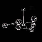 Люстра "молекула" в стилі лофт на 6 ламп E27 колір чорний PM-P5-N4653/6/BK+CH, фото 4