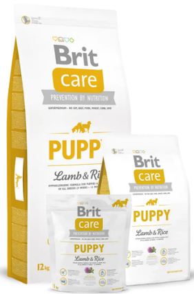 Brit Care Puppy Lamb & Rice, 12 кг. Британ Каре корм з ягням і рисом для цуценят усіх порід. 509799, фото 1