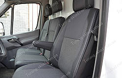 Чохли на сидіння Мерседес Спринтер W906 (чохли з екошкіри Mercedes Sprinter W906 стиль Premium)