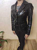 Жіноча шкіряна куртка з натуральної шкіри