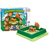 Настольная логическая игра "Hedgehog Escape" Eureka! Ah!Ha 473543 Догони Ежа, World-of-Toys