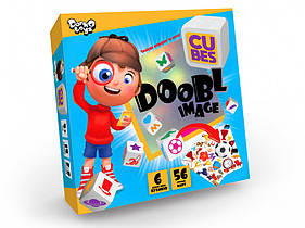 Настільна розважальна гра "Doobl Image Cubes" укр DBI-04-01U, World-of-Toys