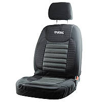 Чохли авто чорні Touring  PS-T25001 тканина+ сітка MILEX