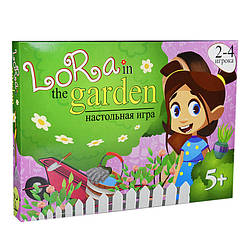 Настільна Гра-бродилка "Lora in the garden" Strateg 30514 рус., World-of-Toys