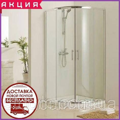 Душова кабіна 100х100 см SunStar SS-502 скло прозоре