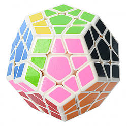 Мегамінкс 0934C-5 QiYi X-Man Megaminx White-Base, World-of-Toys