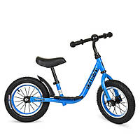 Беговел детский Profi Kids M 4067A-3 голубой, 12 дюймов, World-of-Toys