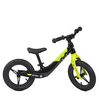 Беговел детский Profi Kids LMG1255-2 салатовый, 12 дюймов, World-of-Toys