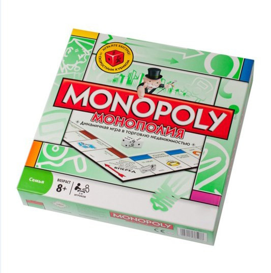 Монополия(Monopoly), настольная игра на русском языке Joy Toy 6123, World-of-Toys - фото 5 - id-p1645203550