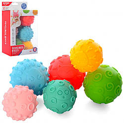 Іграшки для купання М'ячики Metr + HE0256, World-of-Toys