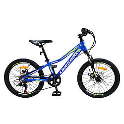 Велосипед підлітковий "Energy" LIKE2BIKE A212002 колеса 20" синій алюмінієва рама 10" Lalainua