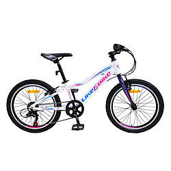 Велосипед підлітковий "Viva" LIKE2BIKE A212006 колеса 20" білий алюмінієва рама 10" Lalainua