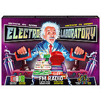 Электронный конструктор "Electro Laboratory. FM Radio" Danko Toys ELab-01-01, World-of-Toys