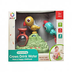 Музична іграшка "Пташки п'ють воду" Jie Star 25876Е Жовта Пташка, World-of-Toys
