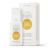 Balance Me Vitamin C Repair Serum - сыворотка для лица с витамином С, гиалуроновой кислотой и скваланом, 30 мл
