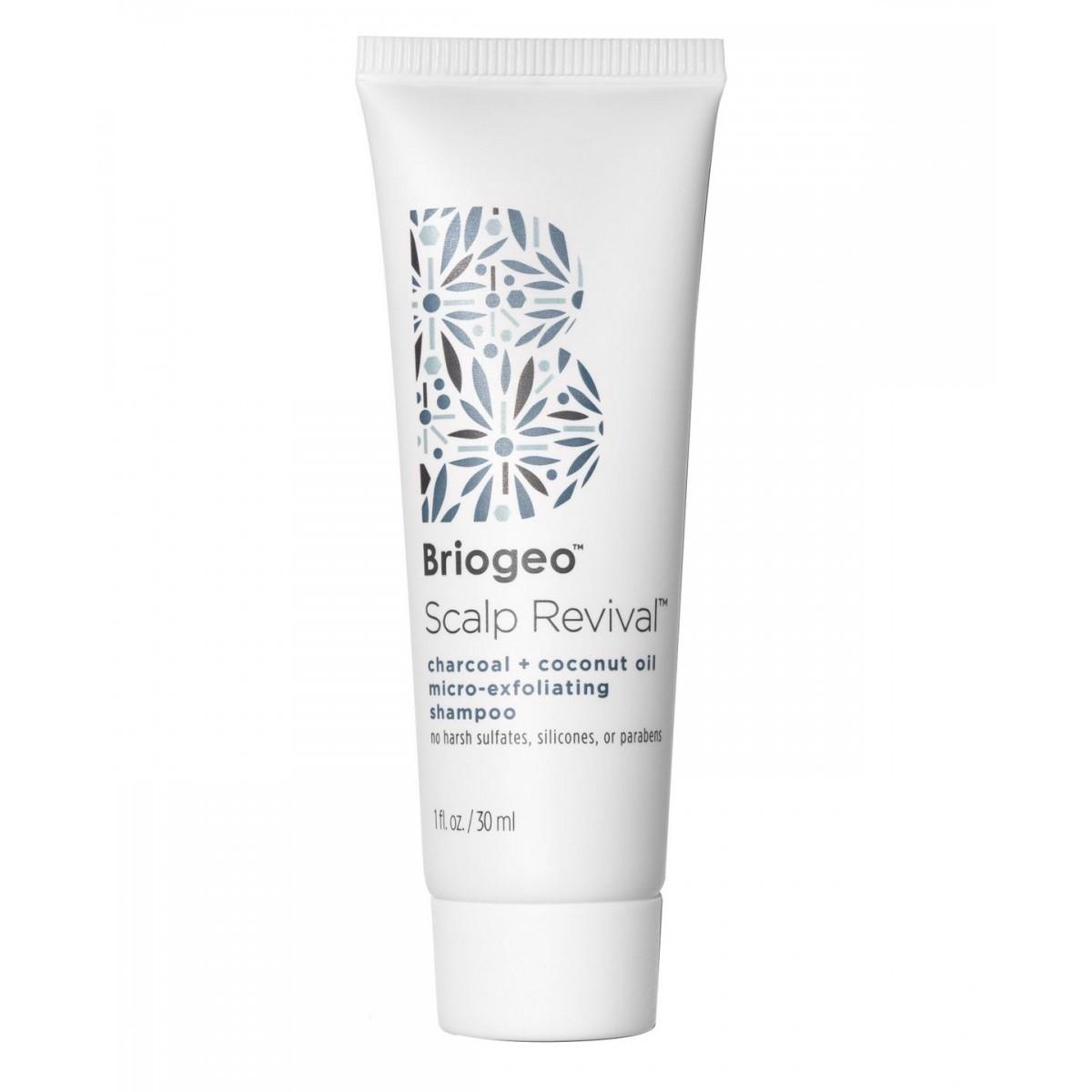 BRIOGEO Scalp Revival shampoo - шампунь для волосся, 30 мл для чутливої шкіри голови