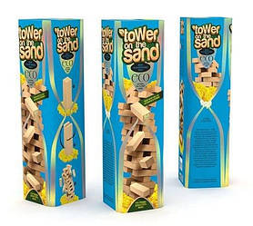 Розвиваюча настільна гра Danko Toys VEGA 7903DT "TOWER on the SAND" укр., World-of-Toys