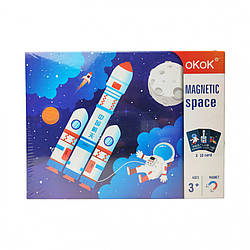 Дерев'яні Пазли oKoK MD 2815 магнітні Космос, World-of-Toys