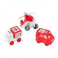 Игровой набор авто "Kid cars" Скорая помощь 39549, World-of-Toys