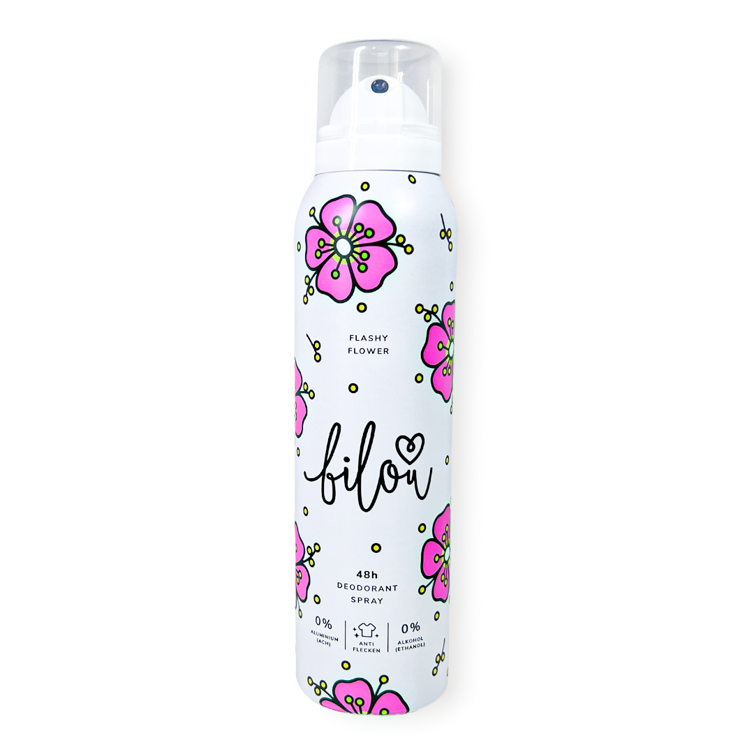 BILOU Flashy Flower Deodorant - Дезодорант-спрей з чарівним квітковим ароматом, фото 1
