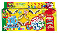 Набір для ліплення - СВЯТКОВИЙ 0498S (8 кольорів, форми), World-of-Toys