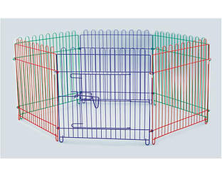 Манеж (вольер) для цуценят Tesoro 3000, 6 секцій