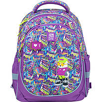 Рюкзак напівкаркасний Kite Education Chilling Cat K22-700M, 61531