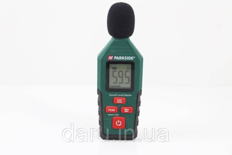 Шумомер Parkside HG05547 (30-130 dBa; +/ 1.5 dBa) Німеччина