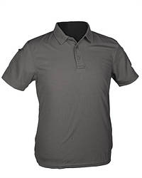 Тактична футболка поло Mil-Tec tactical quickdry poloshirt Grey 10961008