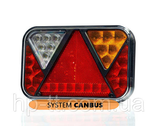 Ліхтар задній Fristom правий 6 функцій FT-270 P TB LED O COF BAJONET 5 PIN, фото 1