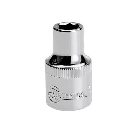 Голівка шестигранна 1/2", 9ммх38мм Cr-V INTERTOOL ET-0009, фото 3