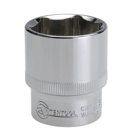 Головка шестигранна 1/2", 29 мм*38 мм, Cr-V INTERTOOL ET-0029, фото 2